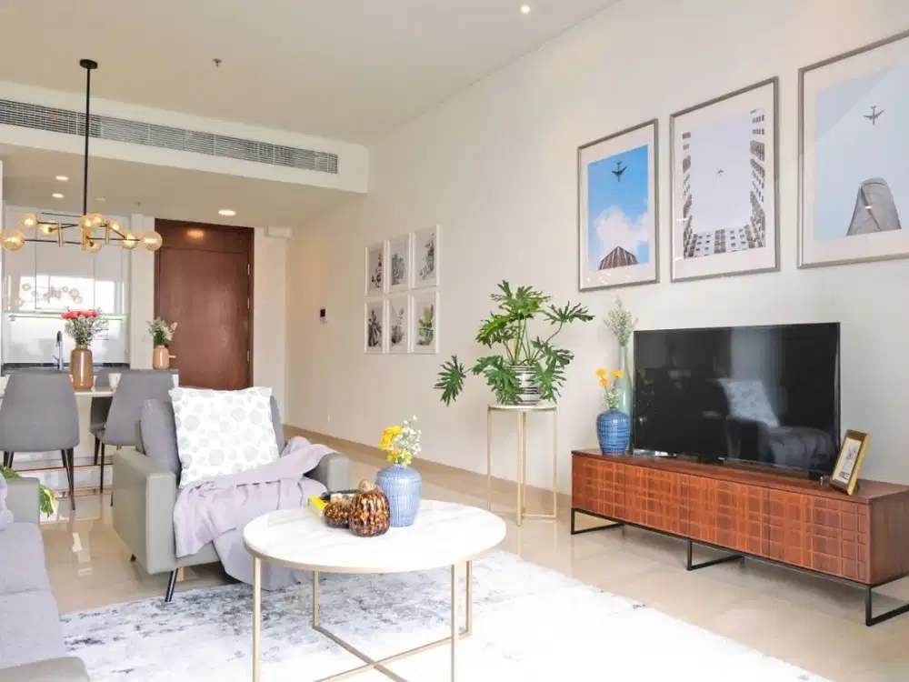 Disewakan Apartemen Anandamaya 2Br Luas 131 M2 Full Furnish, Tanah Abang Jakarta Selatan