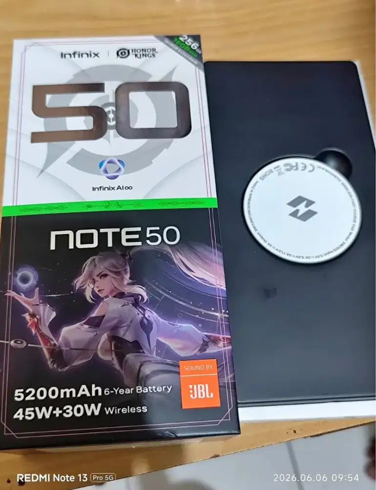 Infinix Note 50 8GB 256GB Pemakaian Sebulan