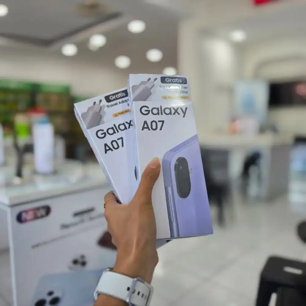 SAMSUNG GALAXY A07 4/64 GB COD FREE ONGKIR HARGA TERMURAH