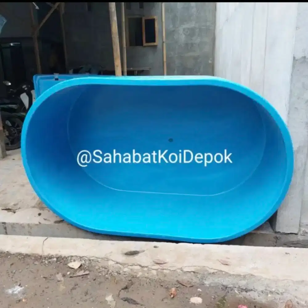 Termurah!! Bak Fiber / Kolam Fiber Oval (Free Ongkir*)