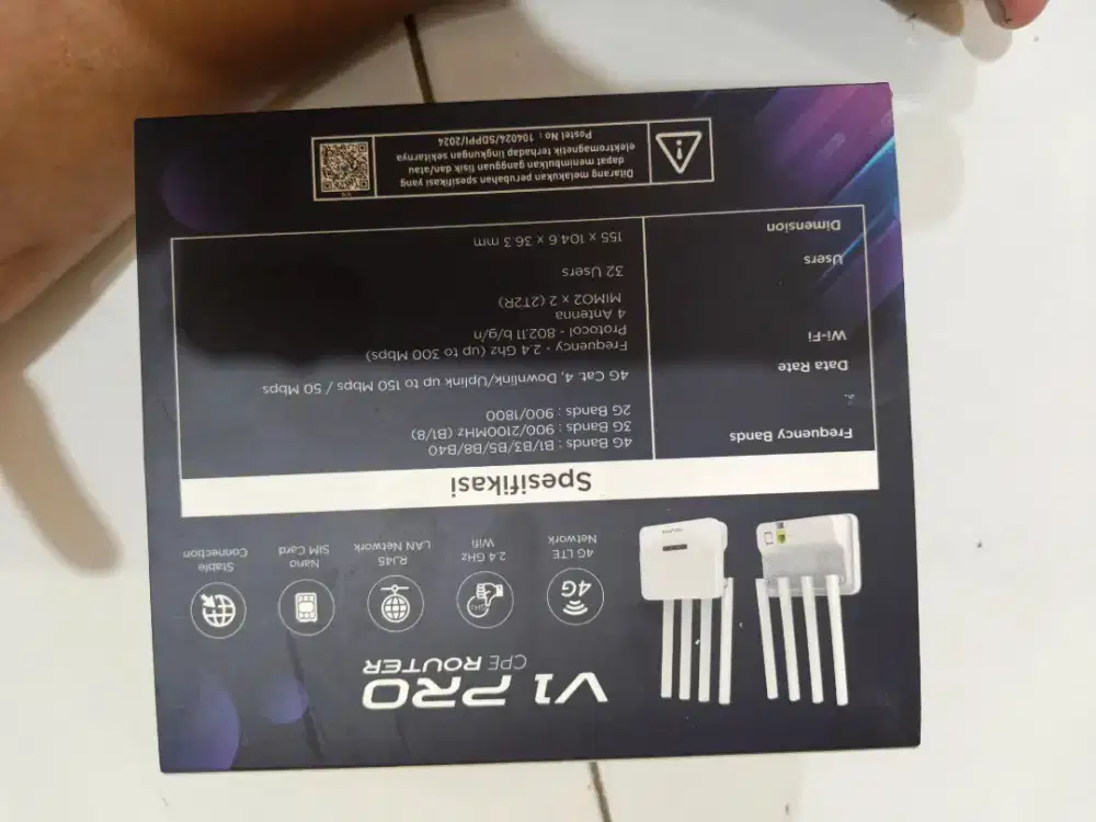 Advan Router Mulus