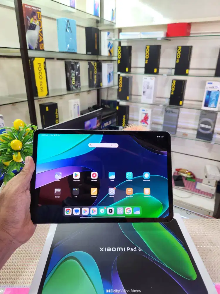 Xiaomi Pad 6 Ram 8+8Gb/ 256Gb Fulset Mulus Ori100% Like New Bergaransi