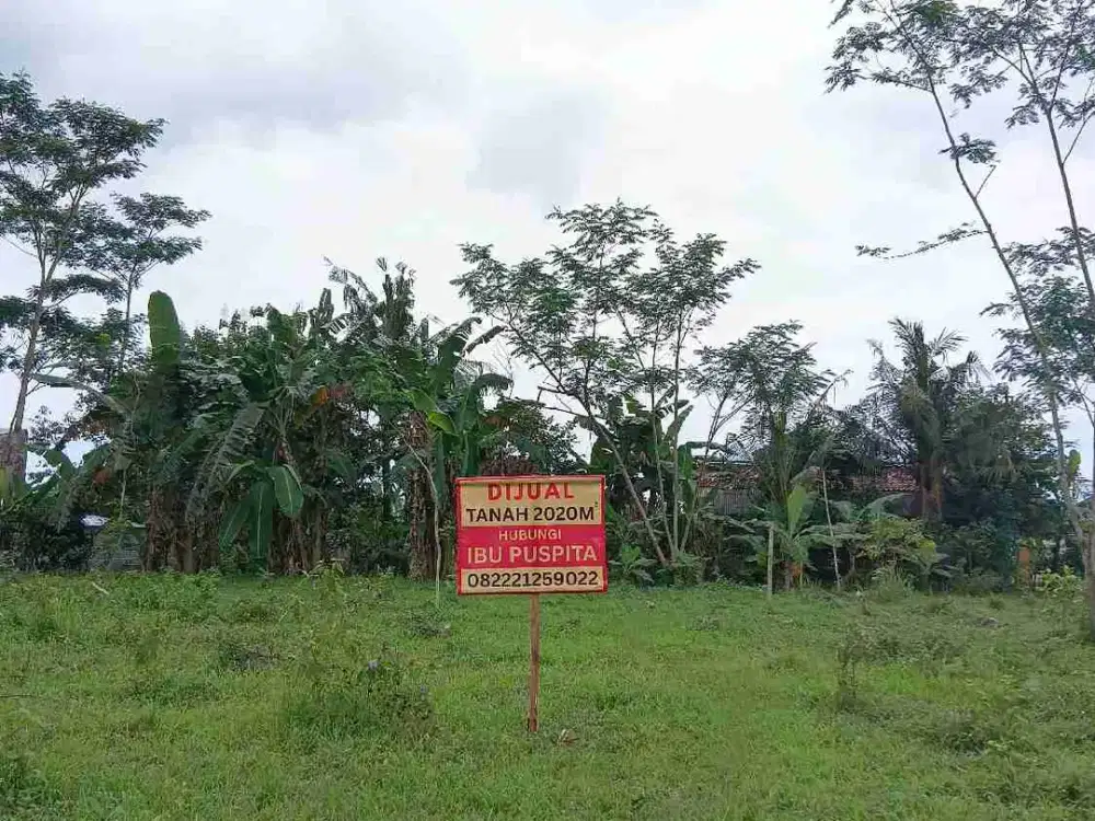 DIJUAL TANAH KOSONG! UNTUK BERKEBUN, BERTANI, BANGUN RUMAH
