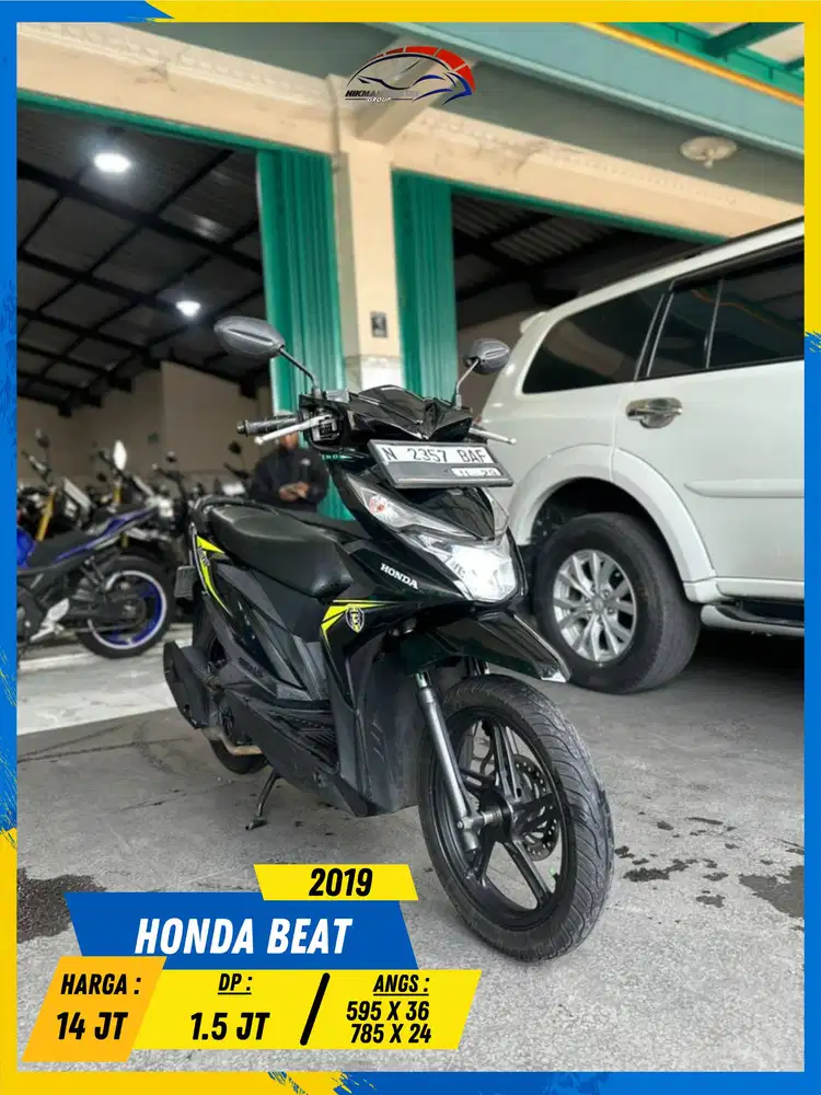 HONDA BEAT 2019 MESIN AMAN MASZEHH HIKMAH MOTOR KEPUH