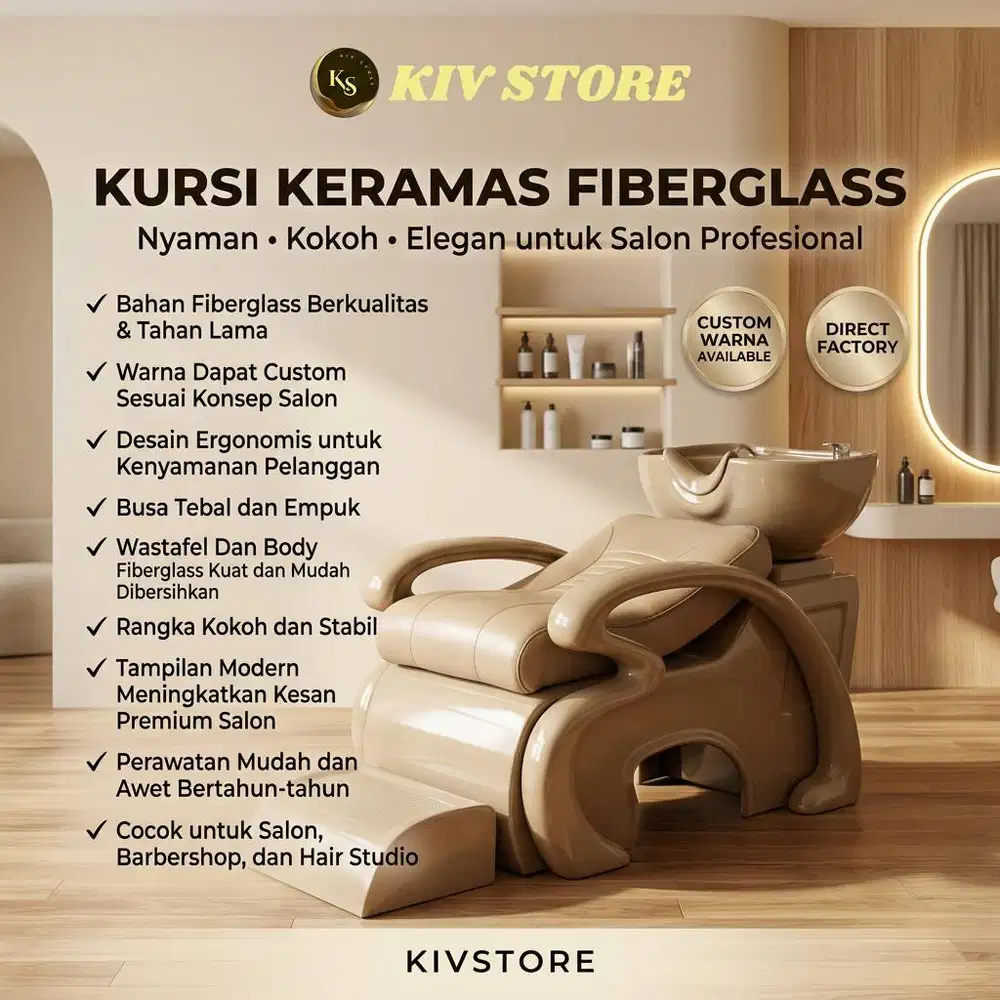 Kursi Keramas Salon Atau Kursi Cuci Rambut Keramas Salon