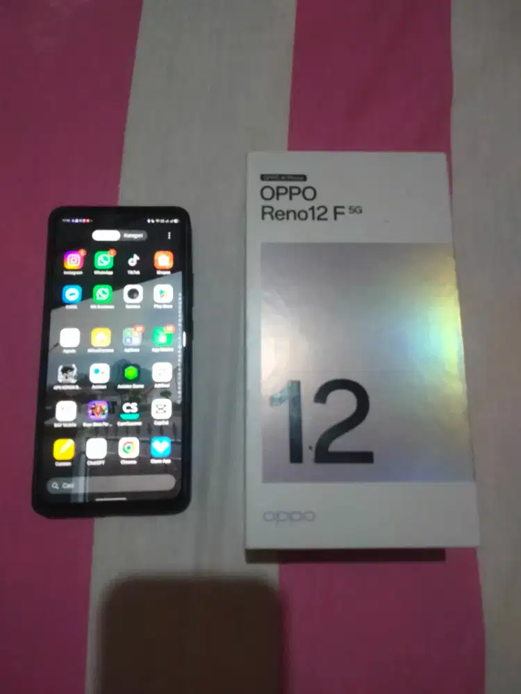 Oppo Reno 12F 5G Fullset Originale