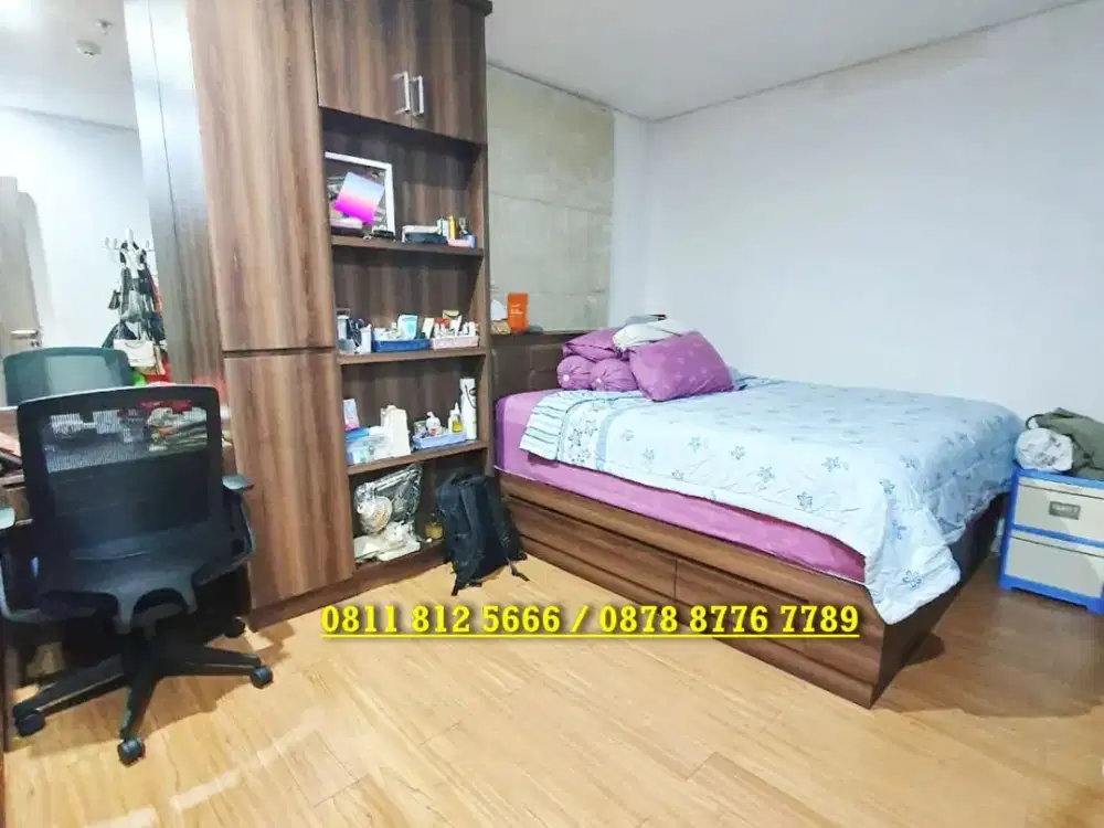 APARTEMEN SUNTER ICON 3BR JADI 2BR HOOK MINIMALIS KAYU JAKARTA UTARA