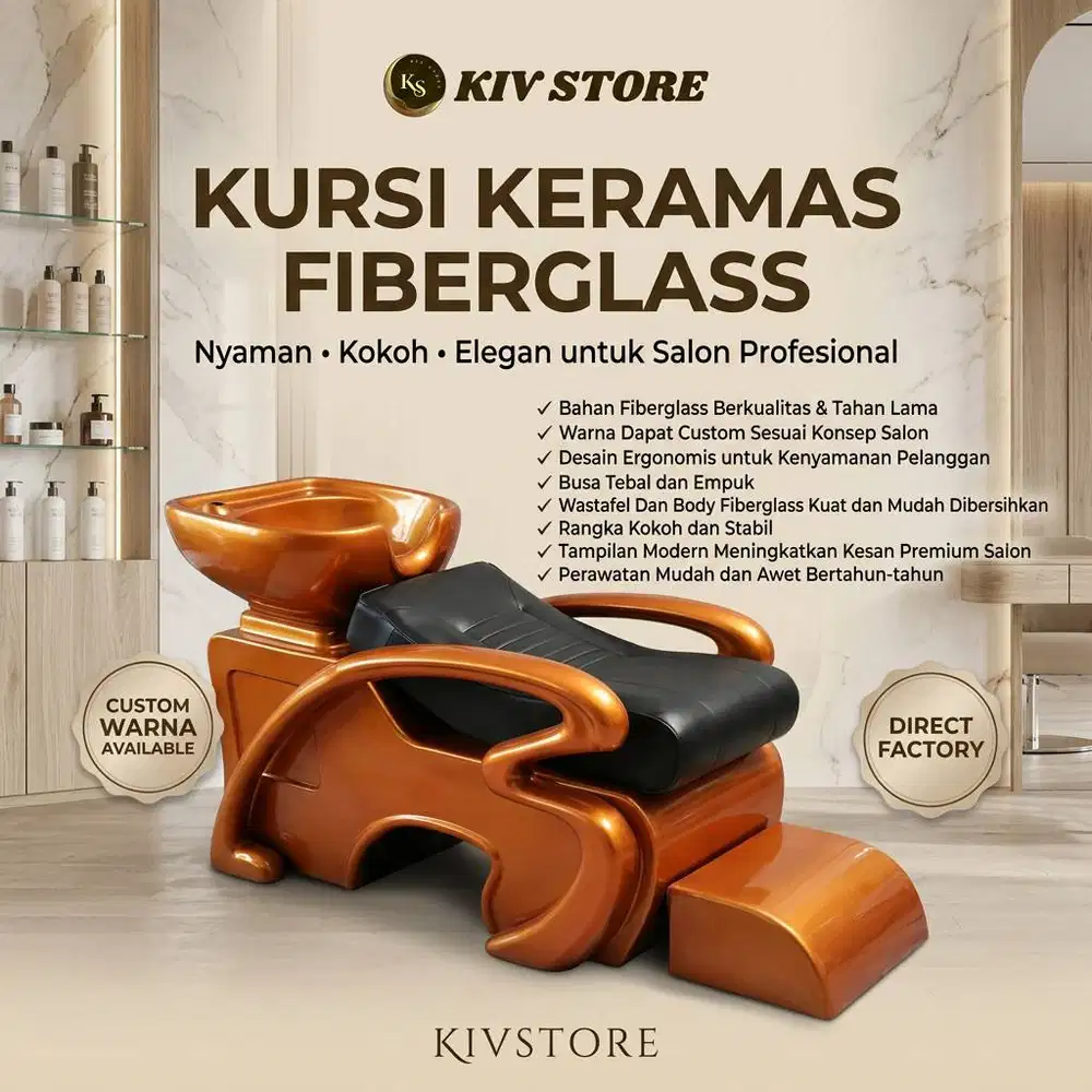Kursi Keramas Salon Cocok Untuk Salon Dan Barbershop