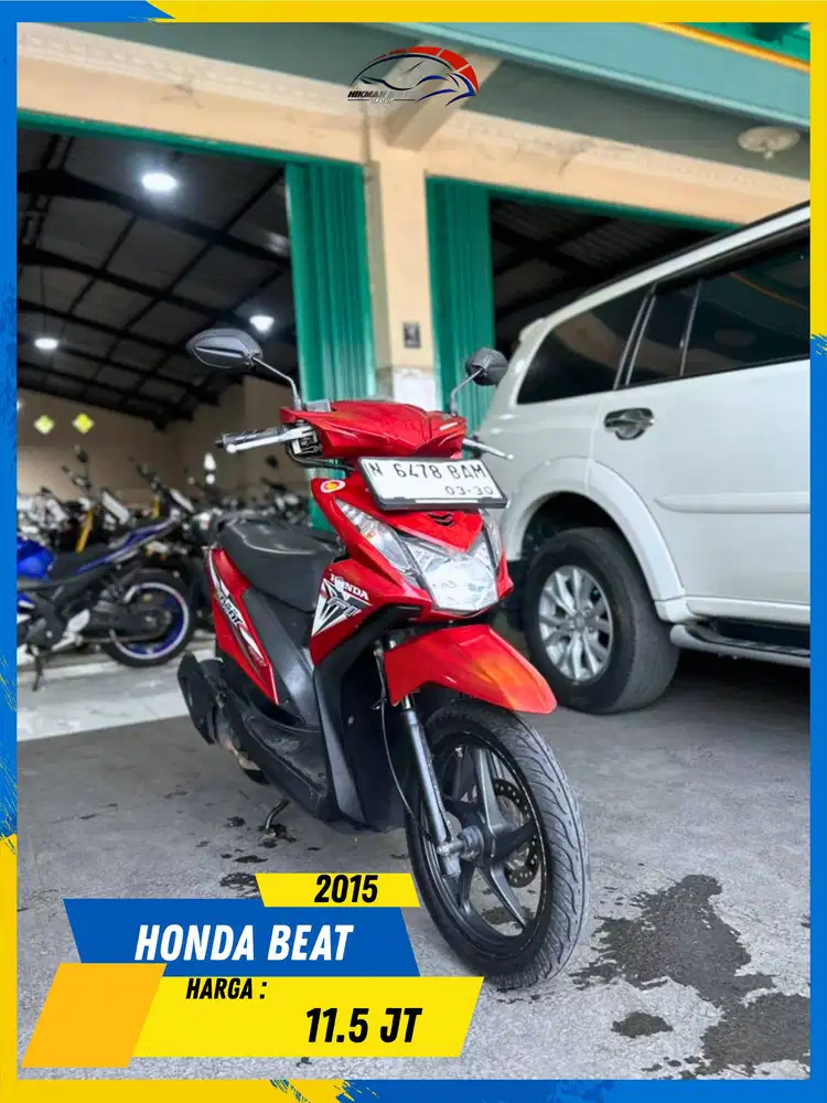HONDA BEAT 2015 TERMURAH SE MALANG BOSSS HIKMAH MOTOR KEPUH