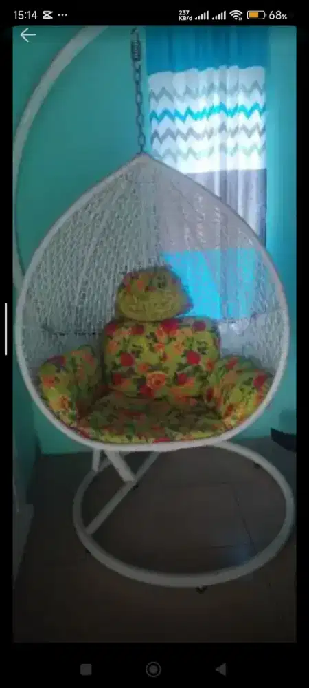 Ayunan rotan sintetis