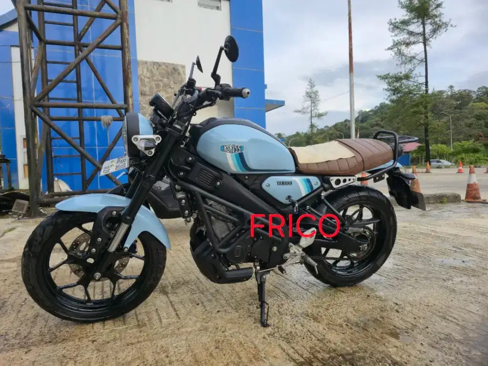 Yamaha XSR 155 Biru 2024