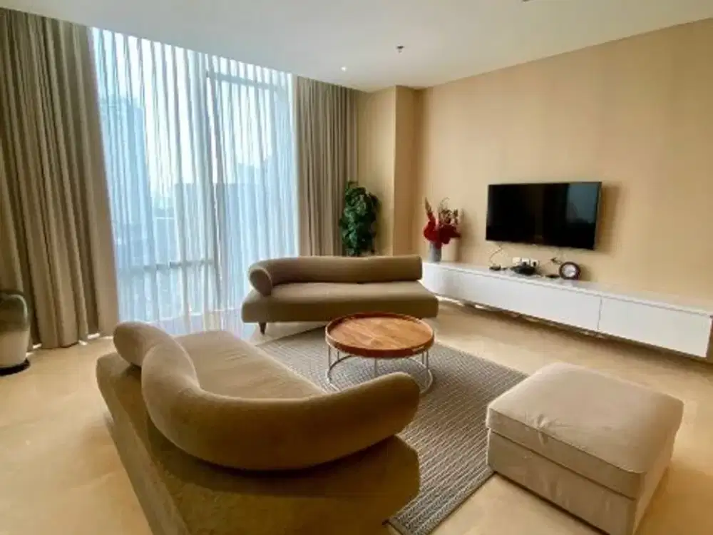Disewa Apartemen Senopati Suites Furnished 2BR Uk 165 m2 at Jakarta Selatan