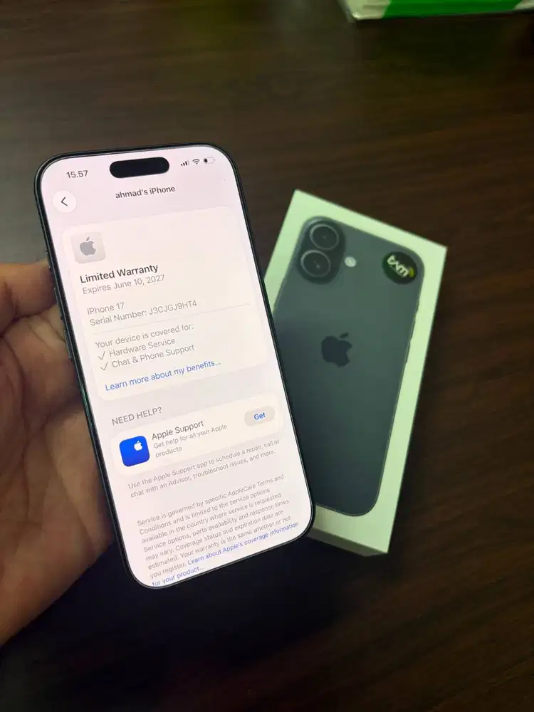 iphone 17 256gb resmi TAM garansi Juni 2027