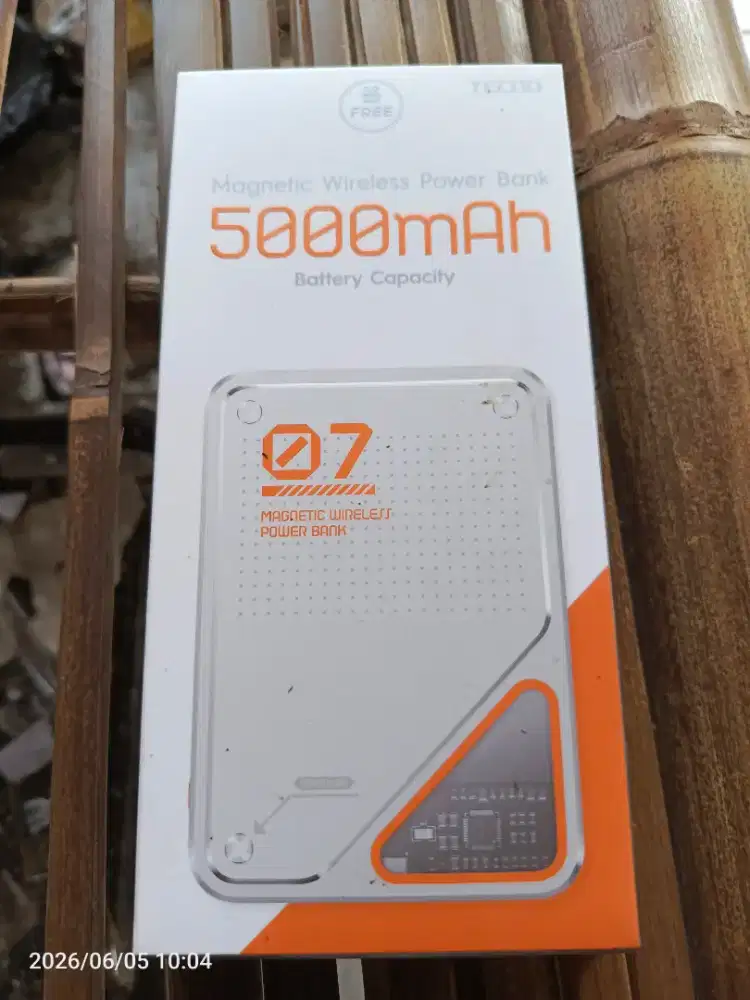 TECNO WIRELESS POWERBANK 5000MAH