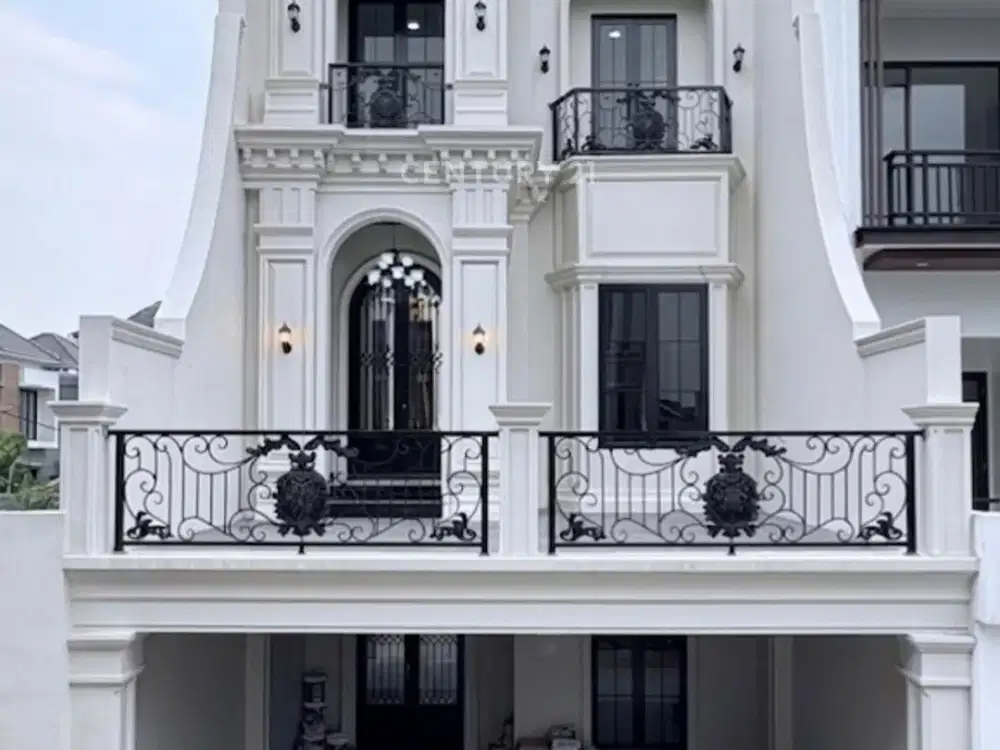 Dijual Rumah Classic Mediteranean 4 Lantai Jagakarsa Jaksel