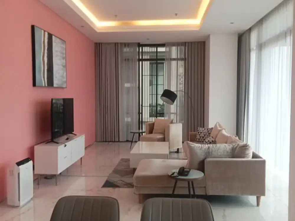 Disewa Apartemen Senopati Suites 3BR Furnished Uk 295 m2 at Jakarta Selatan