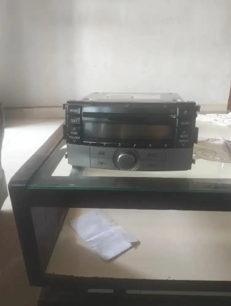 Dijual cepat audio original bawaan Toyota Rush