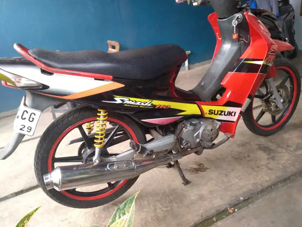 Suzuki smash 2004 full ori, aman, sehat