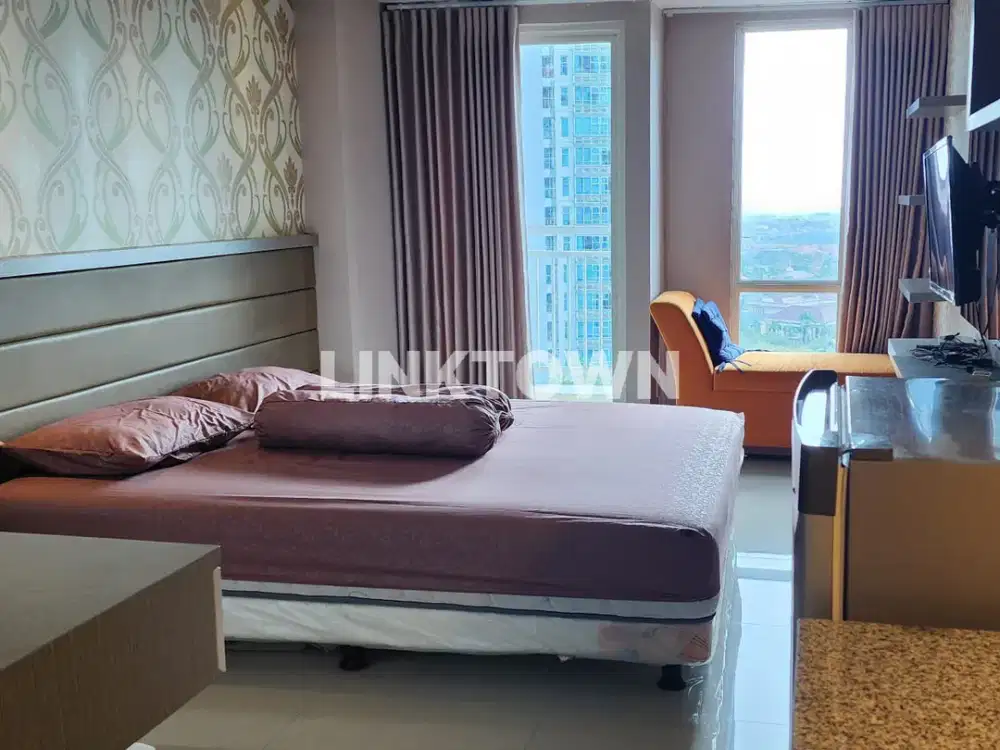 Apartemen Furnish City View di Orchard Connecting Pakuwon Mall