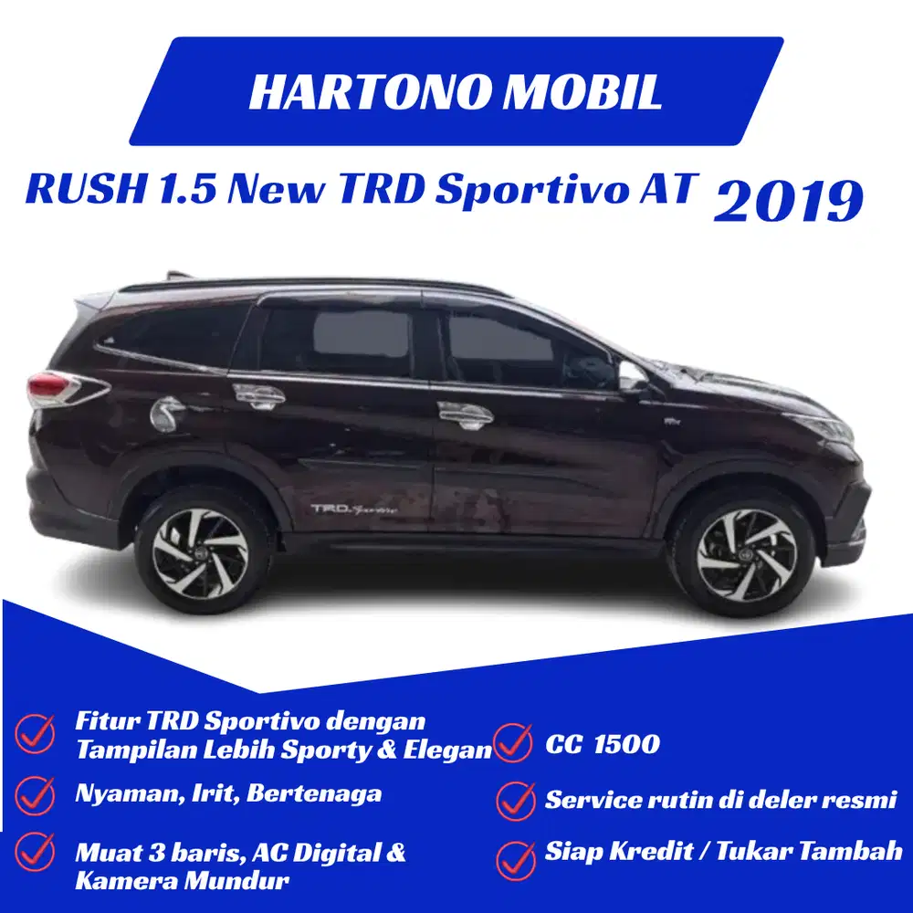 Rush 1.5 TRD Sportivo AT 2019