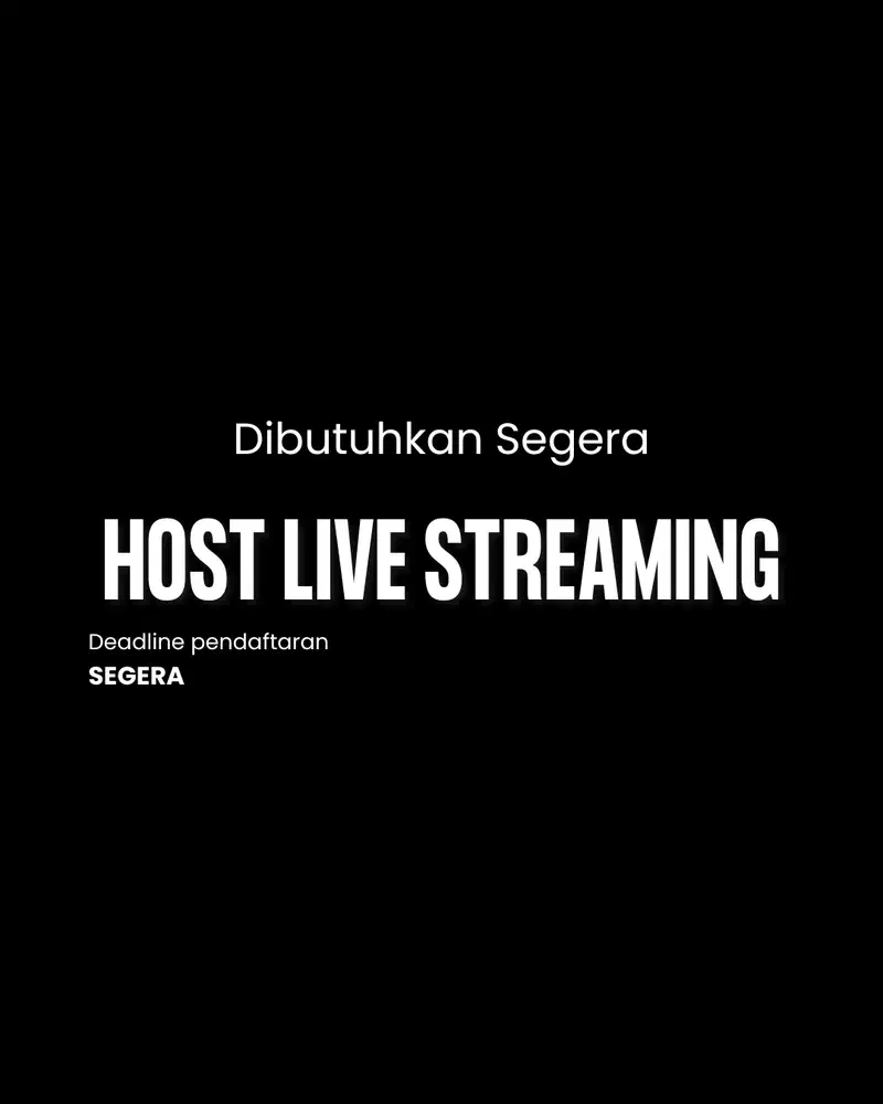 URGENT HOST LIVE STREAMING
