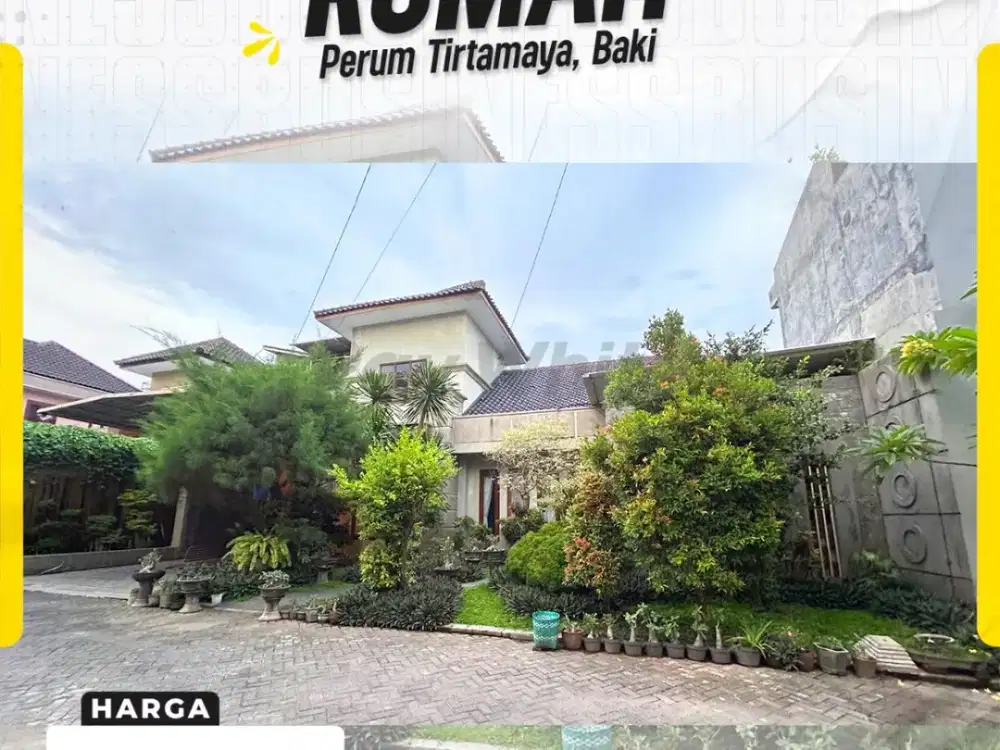 Rumah Cluster Elite Di Gentan Tirtamaya Residence Lingkungan Aman Nyaman Bebas Banjir