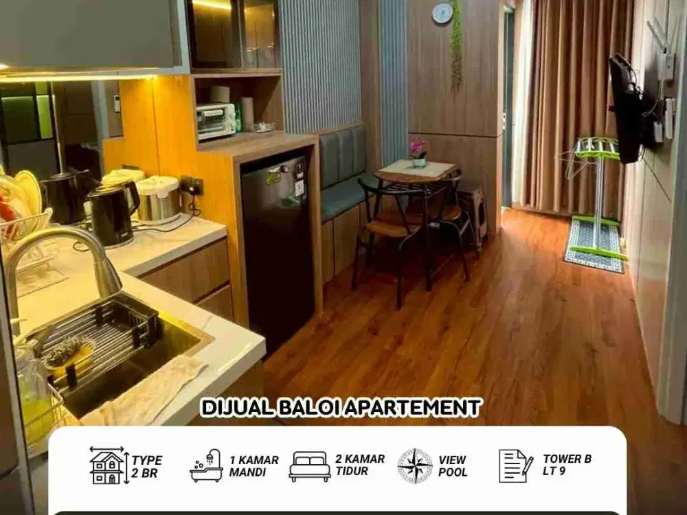 Dijual baloi apartment lantai 9