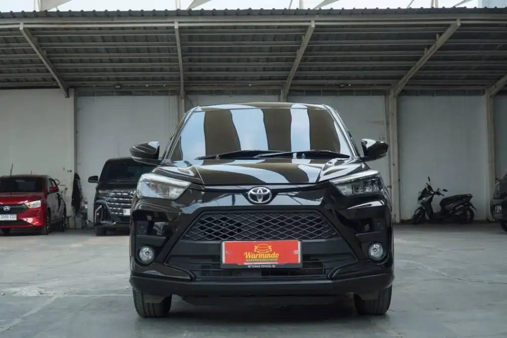 Toyota Raize 1.2 G CVT tahun 2023 hitam Matic AT DP minim