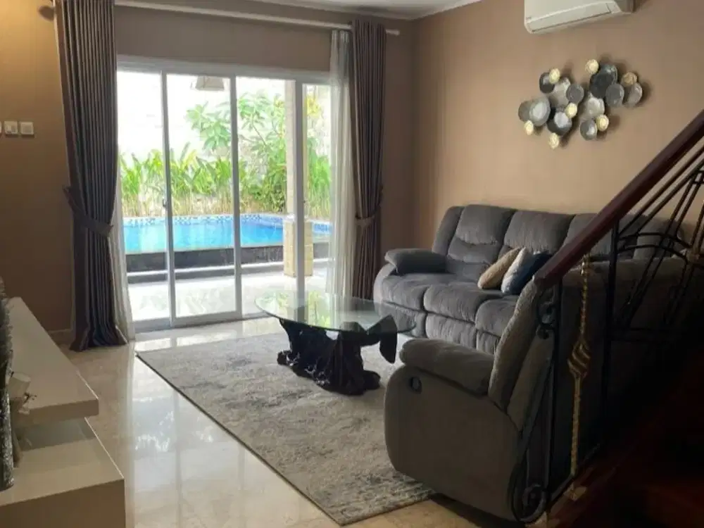 Hunian Eksklusif Giriloka BSD dengan Private Pool Full Furnished