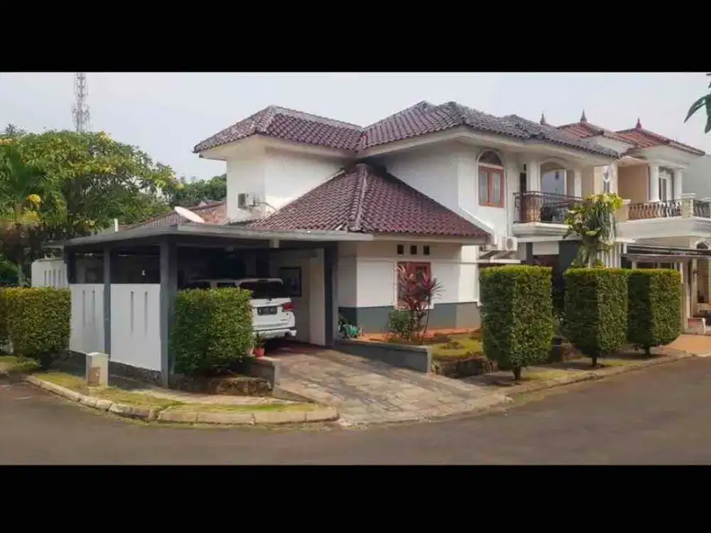 dijual rumah nyaman tenang di cluster terbesar bintaro tanggerang selatan