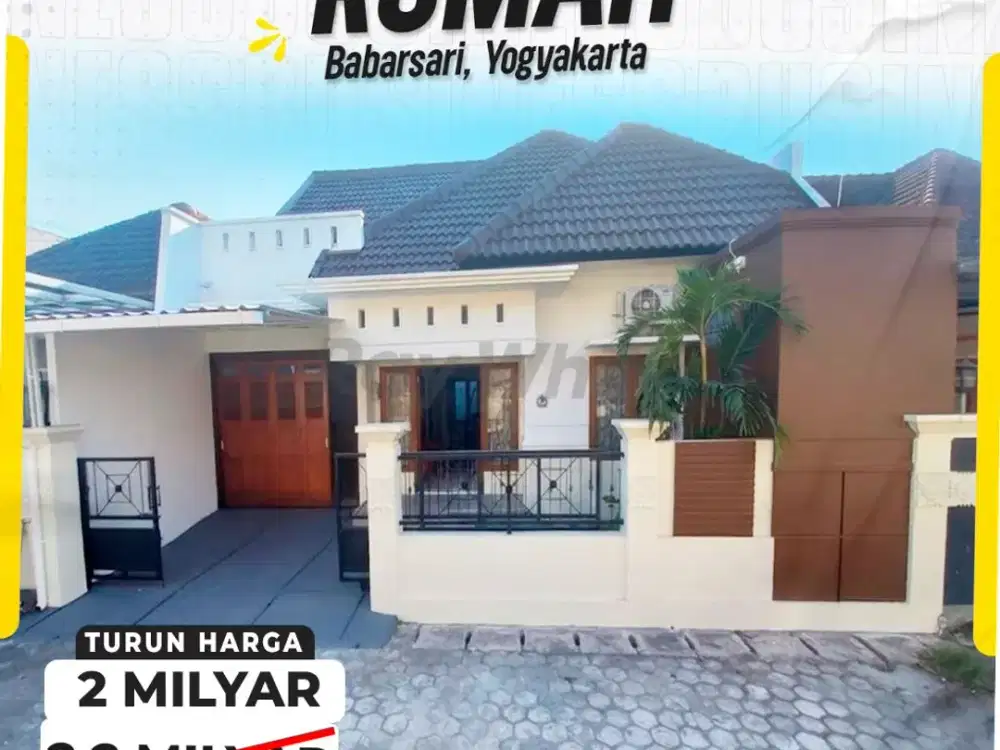 Rumah Cluster Siap Pakai Di Babarsari Jogja Strategis Kawasan Kampus