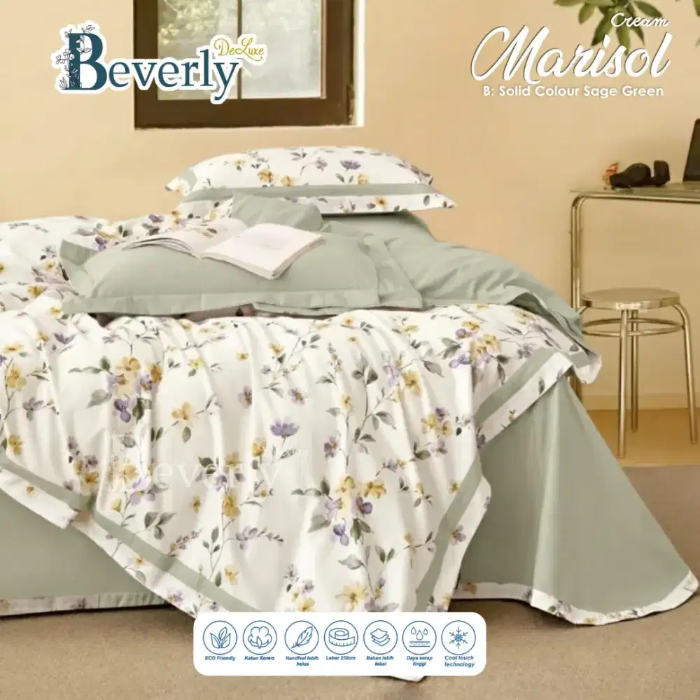 Set sprei katun dingin premium