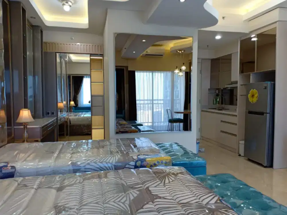 Jual Unit 2BR jadi 1BR Furnished Mewah di Tanglin Apartemen, Surabaya