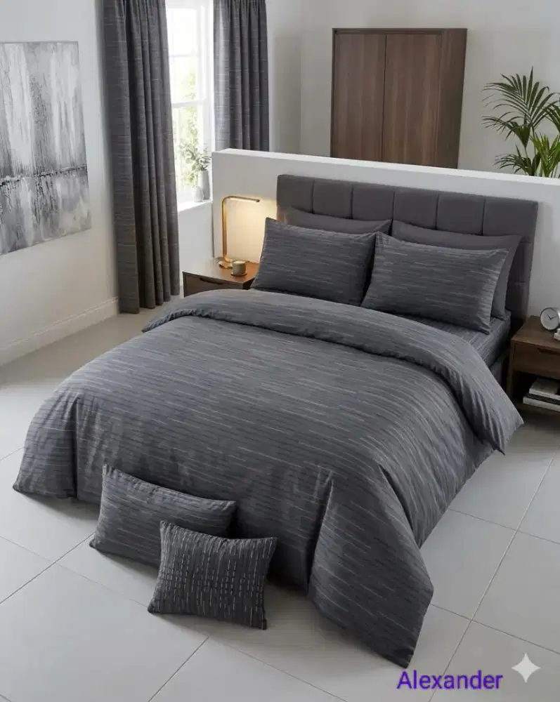 Set sprei katun dingin premium