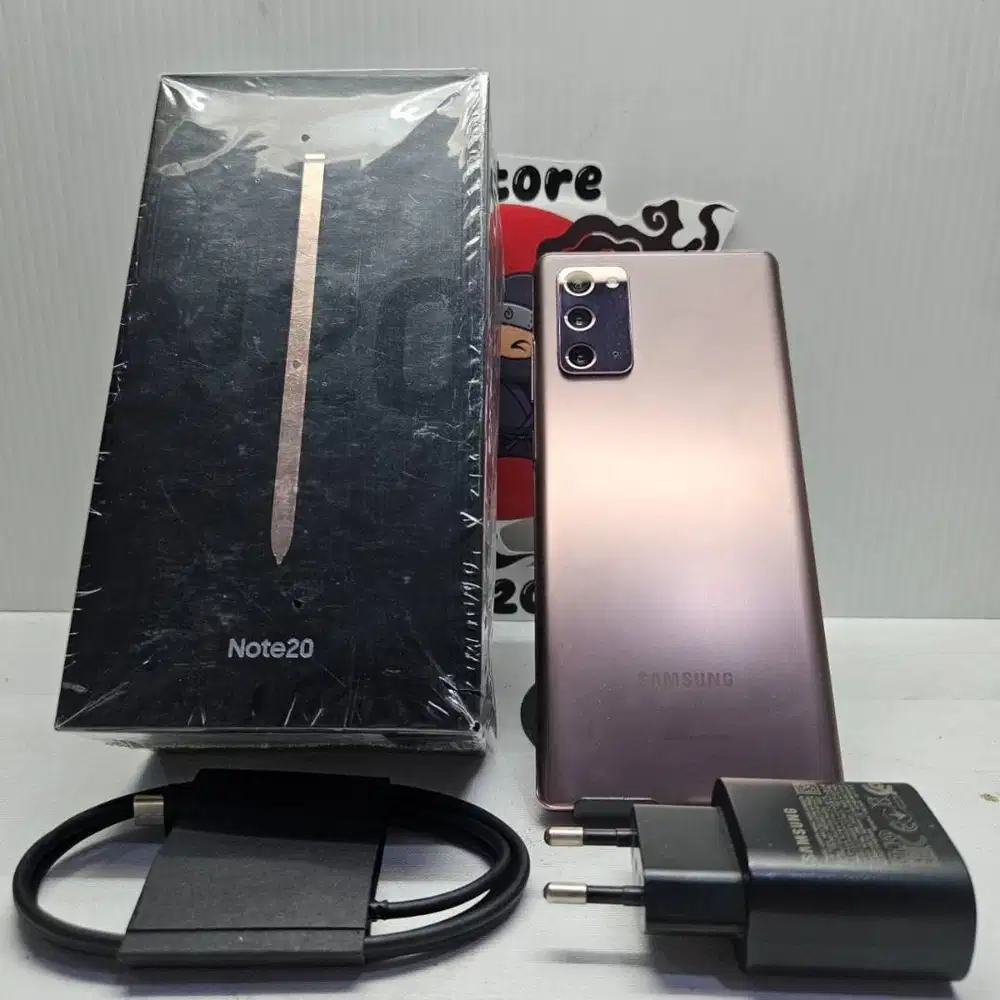 No Minus Samsung Galaxy Note 20 Bronze 8/256GB Fullset Sein
