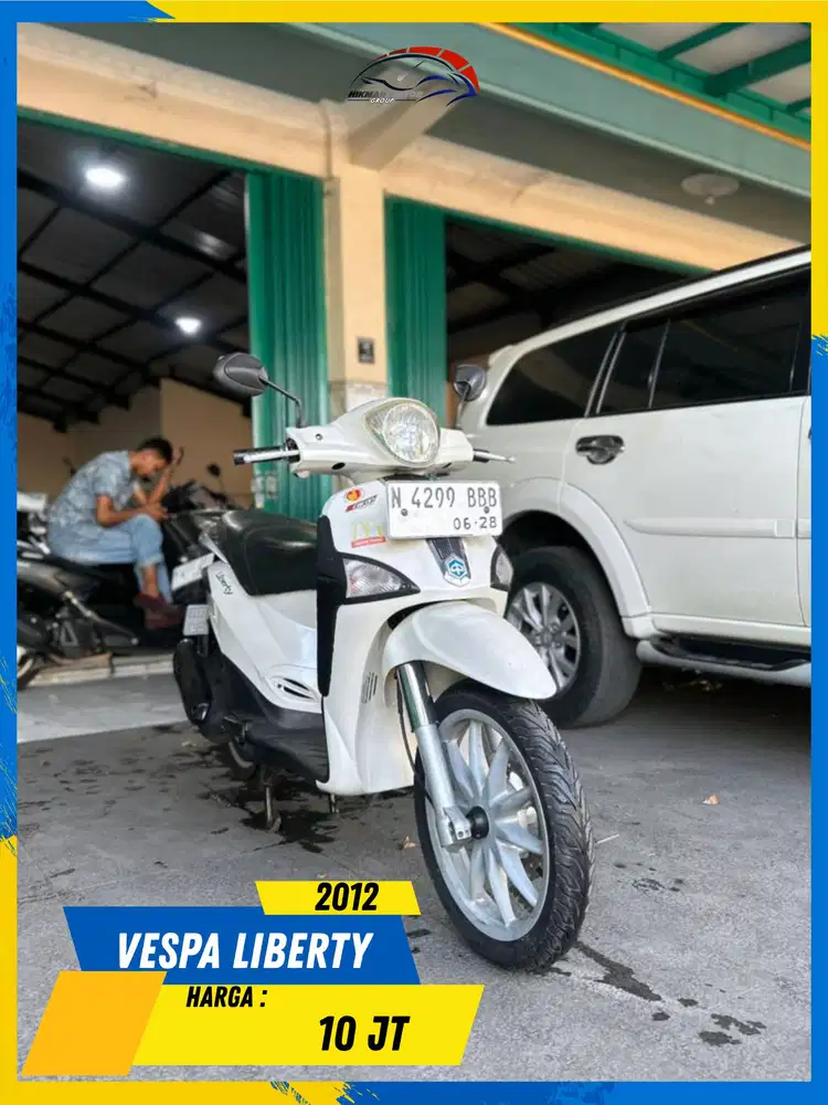 VESPA LIBERTY 2012 TERMURAH SE MALANG RAYA BOSKUU HIKMAH MOTOR KEPUH