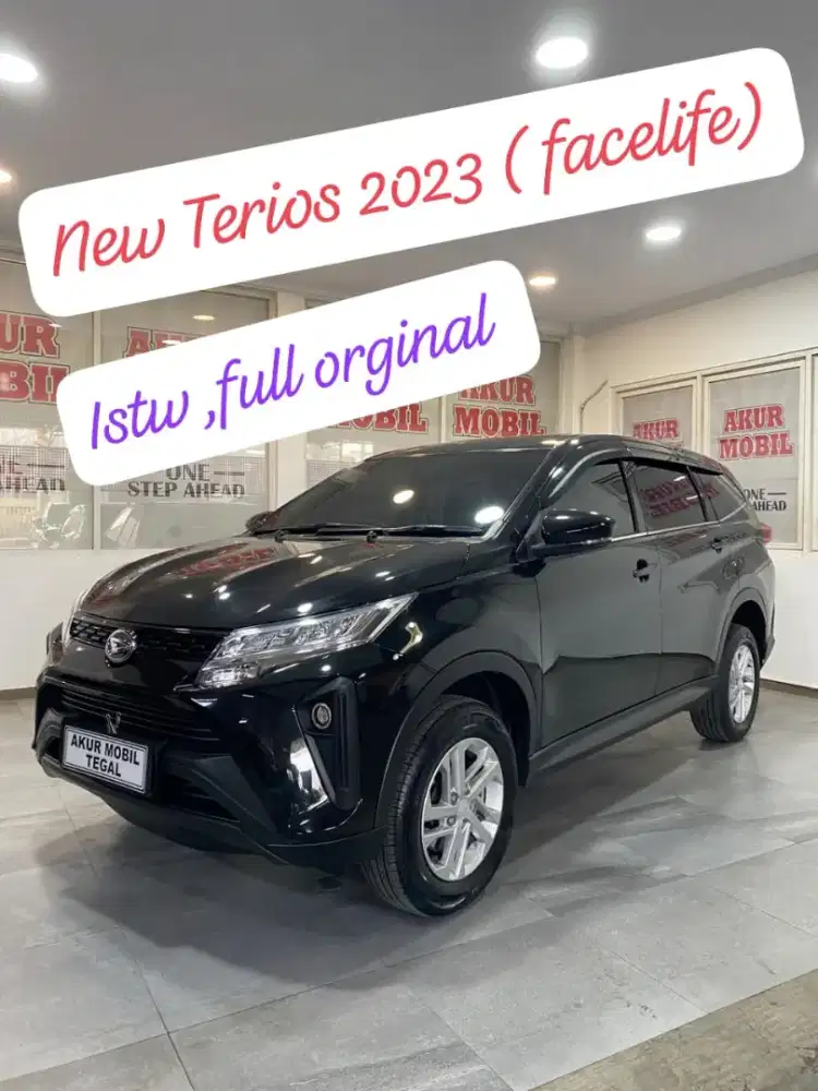 DP 40JT ! DAIHATSU NEW TERIOS X FACELIFT  MATIC 2023 HITAM SIAP PAKAI