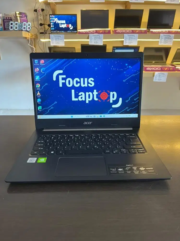 ACER ASPIRE 5. CORE I3 GEN 10. RAM 8 GB. SSD 256 GB. MX350 (2 GB)