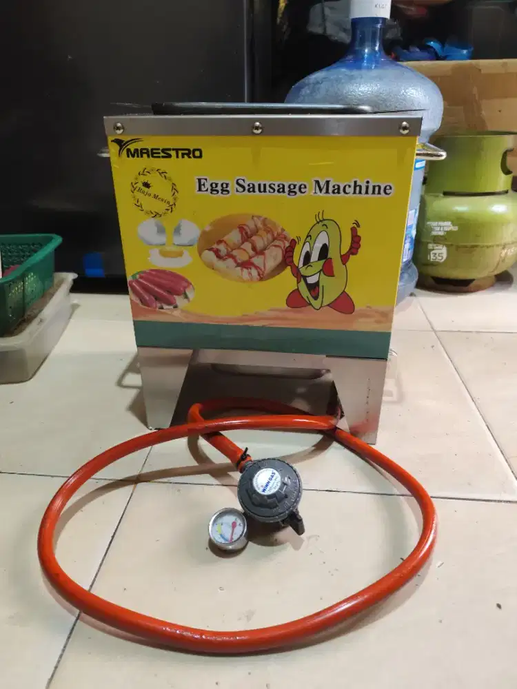 Mesin Sosis Telur 6 Lubang LPG