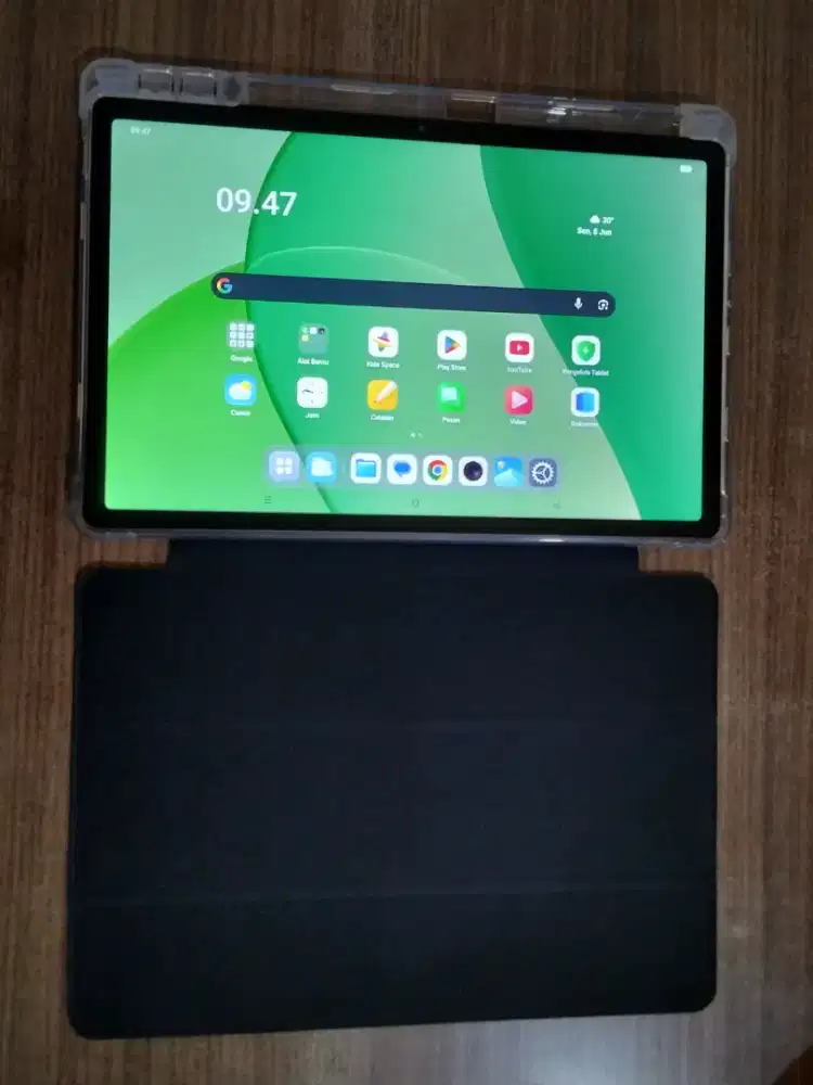 Oppo Pad SE Matte Display Edition 8/128 Silver Mulus Normal Komplit