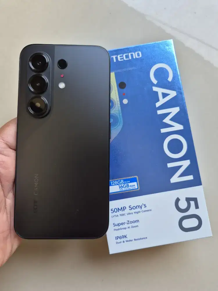 (1 Bulan'an Pakai) Tecno Camon 50 Like New