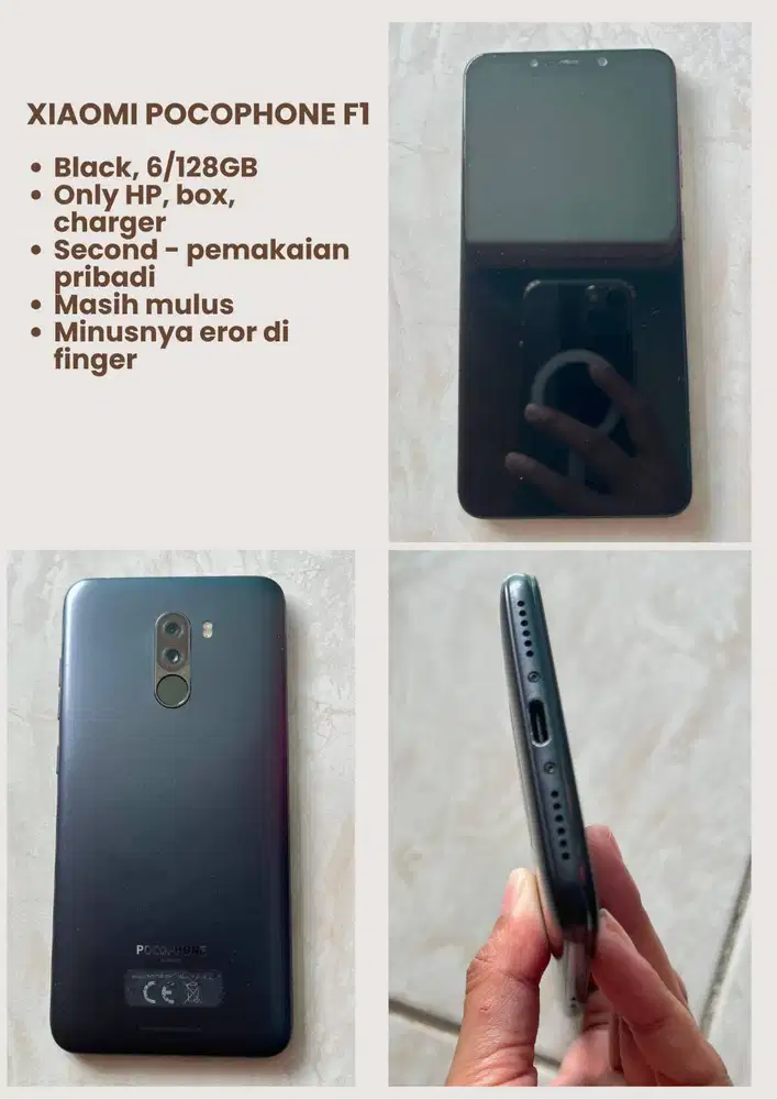HP Xiaomi Pocophone F1 Second