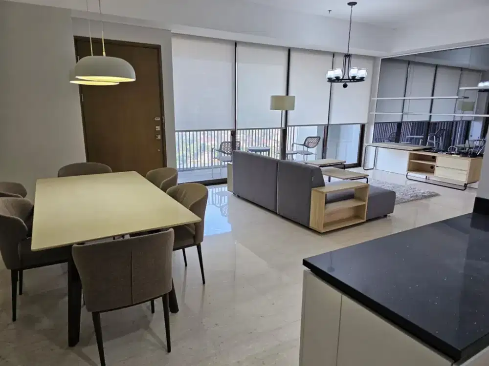 Disewa Apartemen 1 Park Avenue 3BR Furnish uk 177m at Jakarta Selatan