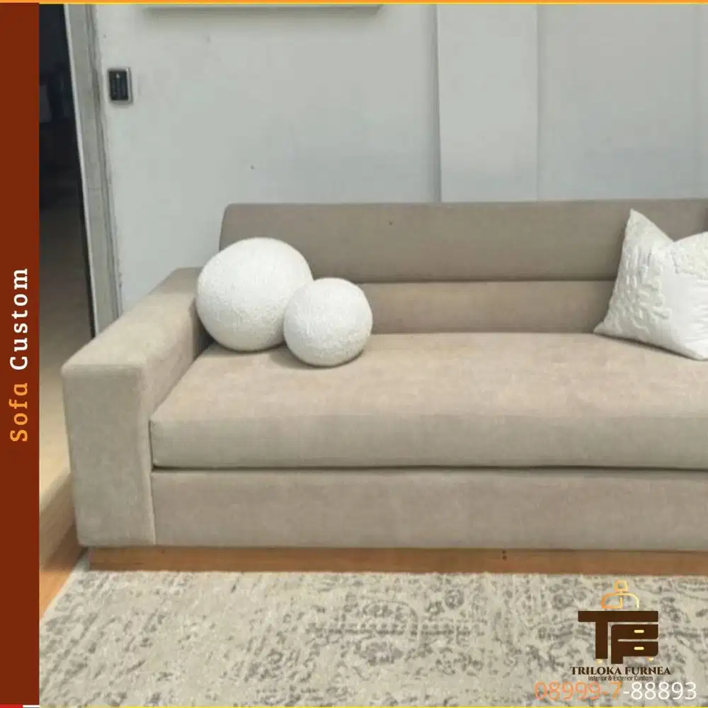 sofa by triloka furnea custom