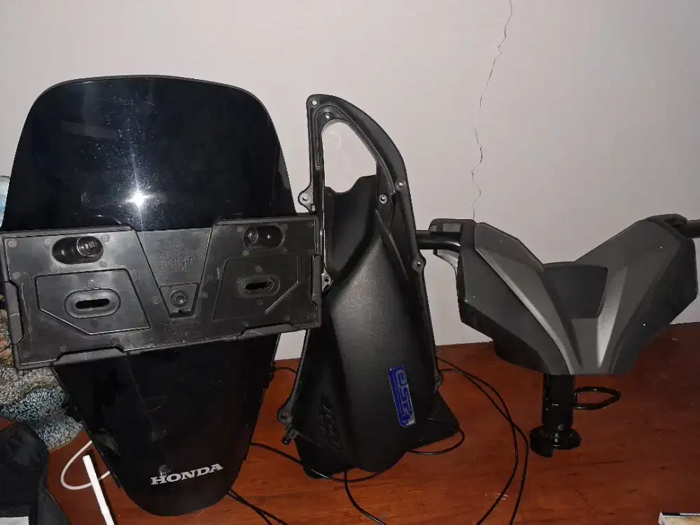 Full setir stang pcx gen 2 , visor pcx , cover filter