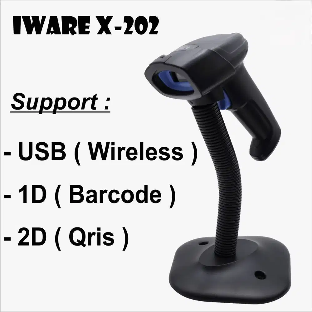 Scanner Barcode Iware X - 202 2D