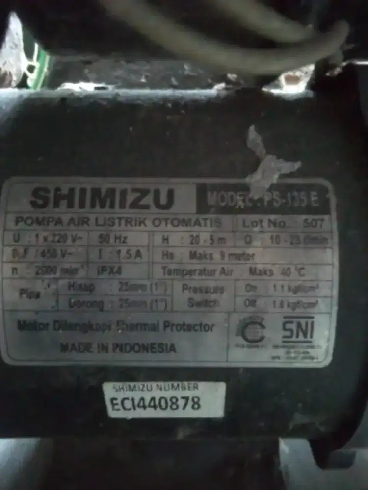 Di jual Sanyo shimitsu
