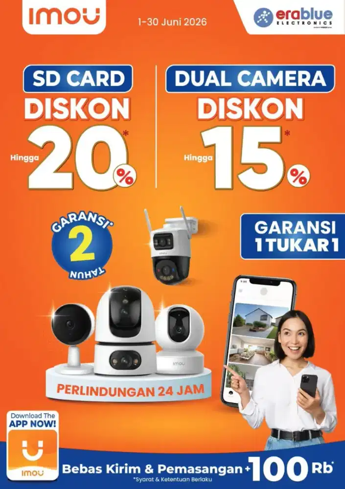 CCTV IMOU PERLINDUNGAN 24 JAM