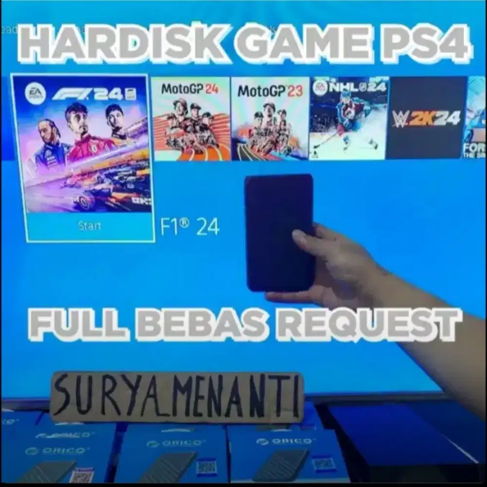 JUAL HDD PS4 Fw 5.05 s/d 13.00 MURAH