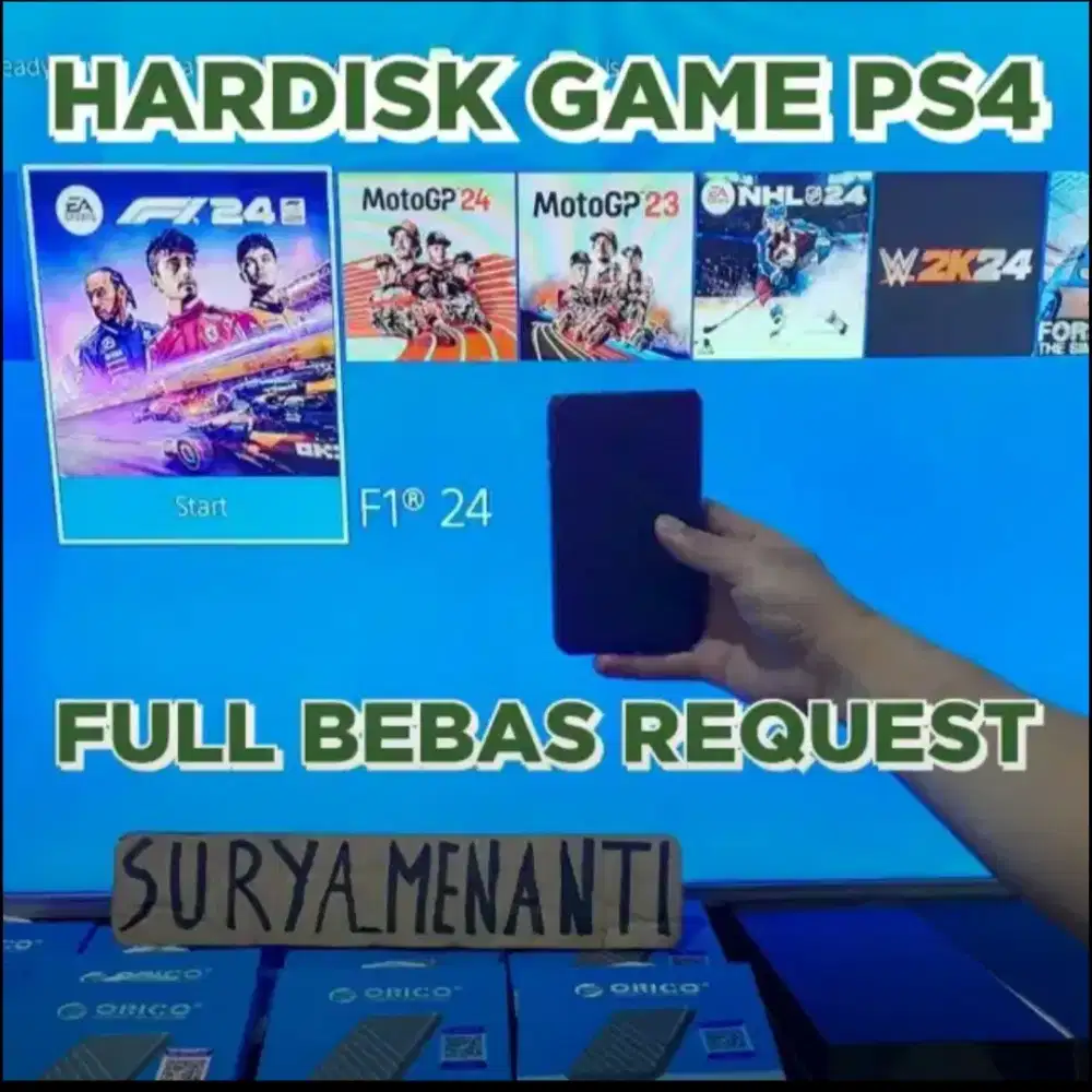 JUAL HDD PS4 Fw 5.05 s/d 13.00 MRH MURAH